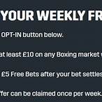 free bet when you join